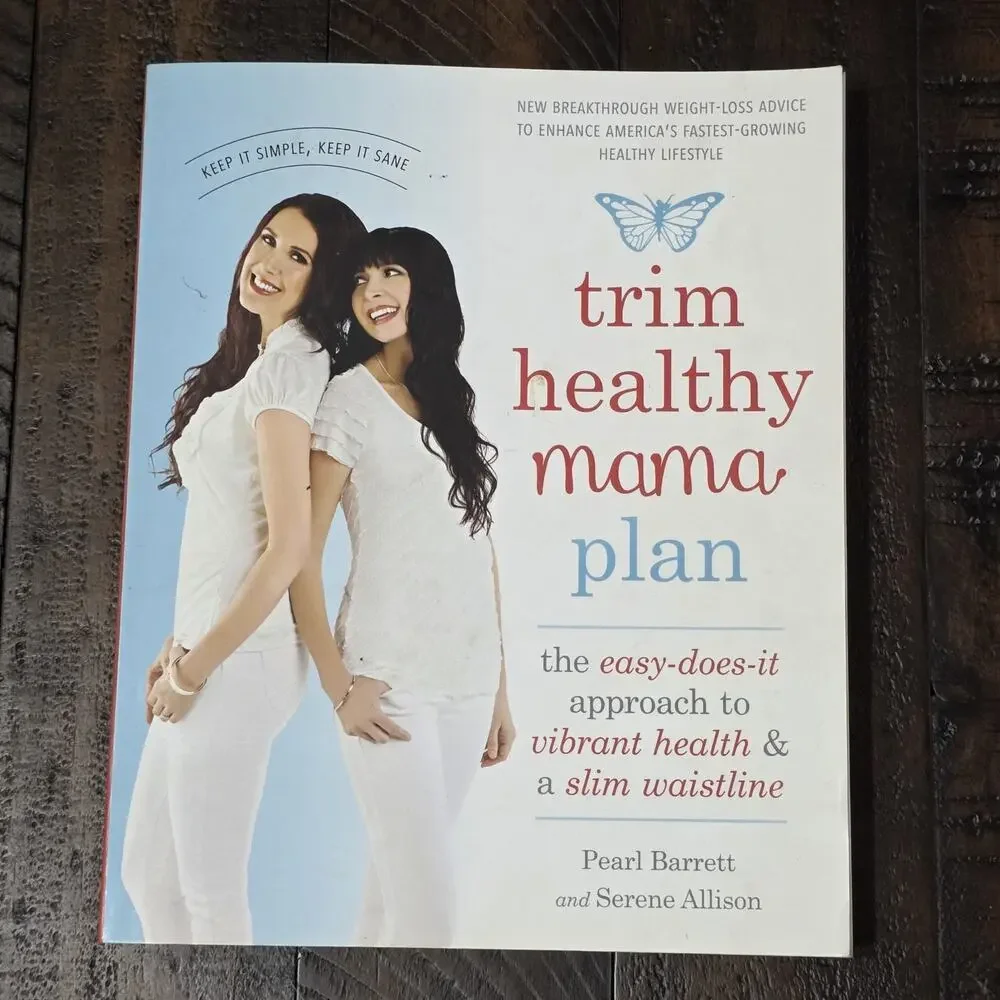 Trim Healthy Mama Plan Pearl Barrett Serene Allison PB Diet Cookbook Paperback